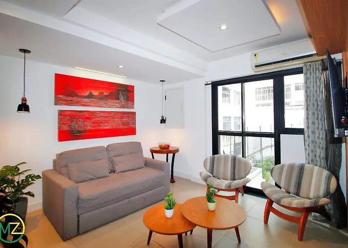 Studio De Luxo Novo Em Copacabana Para 4 Pessoas Rio de Janeiro